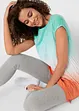 T-shirt long boxy avec fente latérale, bonprix