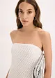 Off-Shoulder-Kleid mit Spitze, bonprix