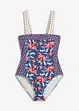 Maillot 1 pièce bandeau avec bretelles larges, bonprix