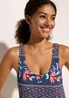 Maillot 1 pièce tankini, bonprix