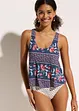 Maillot 1 pièce tankini, bonprix