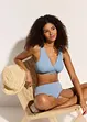 Bustier-Bikinioberteil mit V-Ausschnitt, bonprix