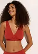 Haut de bikini brassière avec col en V, bonprix