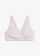 Haut de bikini brassière avec col en V, bonprix