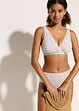 Haut de bikini brassière avec col en V, bonprix