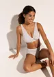 Haut de bikini brassière avec col en V, bonprix