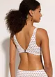 Haut de bikini brassière avec col en V, bonprix