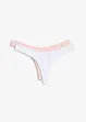 Lot de 2 strings coton confortables en V, bonprix