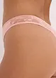 Lot de 2 strings coton confortables en V, bonprix