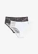(2er Pack) Panty mit Spitze, bonprix