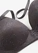 Schalen-BH ohne Bügel mit zarter Spitze, bonprix