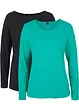 Langarmshirt (2er Pack), bonprix