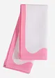 Stoffservietten  aus Bio Baumwolle mit farbiger Kante (2er Pack), bonprix