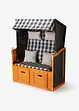 Fauteuil-cabine avec tissu à carreaux, bonprix