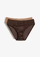 Slip mit Glanzeffekt (2er Pack), bonprix