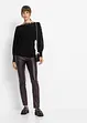 Pull en fine maille avec dentelle, bonprix