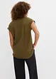 Lot de 2 T-shirts longs 100% coton, bonprix