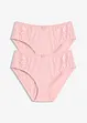Lot de 2 slips Maxi avec dentelle, bonprix