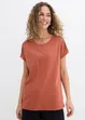T-shirt ample avec dentelle, bonprix