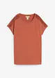 T-shirt ample avec dentelle, bonprix