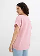 Blouse manches courtes en gaze de coton, bonprix