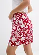 Weite Viskose Shorts mit High-Waist-Bequembund, bonprix