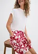 Weite Viskose Shorts mit High-Waist-Bequembund, bonprix