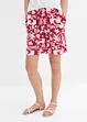 Weite Viskose Shorts mit High-Waist-Bequembund, bonprix