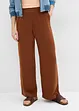 Pantalon palazzo léger et texturé, bonprix
