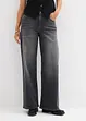 Wide-Leg-Jeans, High Waist, bonprix