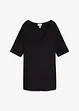 T-shirt long en viscose douce, bonprix