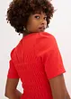 T-shirt avec smocks, bonprix