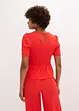 T-shirt avec smocks, bonprix