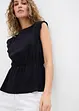 T-shirt avec détails en broderie anglaise, bonprix