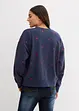 Sweat oversize avec broderies, bonprix