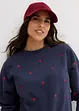 Sweat oversize avec broderies, bonprix