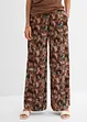 Pantalon taille élastiquée en viscose fluide, bonprix
