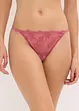 Tanga String mit blumiger Spitze, bonprix
