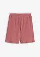Short 100% coton avec taille élastiquée, bonprix