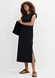 Shirtkleid mit Schulterpolstern aus reiner Bio-Baumwolle, bonprix