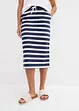 Jupe midi en molleton, bonprix