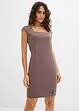 Robe courte fendue, bonprix