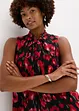 Blouse sans manches imprimée, bonprix
