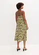Robe à fines bretelles en viscose extensible, bonprix