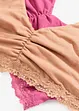 Bralette mit Baumwolle und Spitze (2er Pack), bonprix