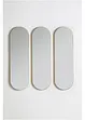 Lot de 3 miroirs à cadre doré, bonprix