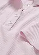 Geripptes Poloshirt aus Viskose-Mix, bonprix