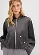 Softblouson aus glänzendem Viskose-Mix, bonprix