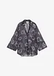 Oversize-Bluse aus luftigem Chiffon, bonprix