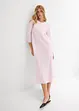 Midikleid aus glänzendem Satin, bonprix